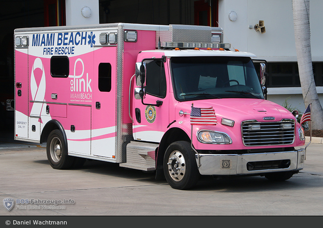 Miami Beach - FD - Ambulance Rescue 22 - RTW