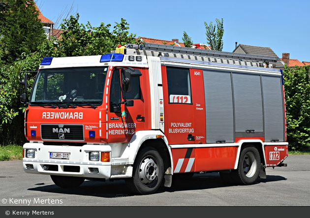 Herentals - Brandweer - HLF - A541 (a.D.)