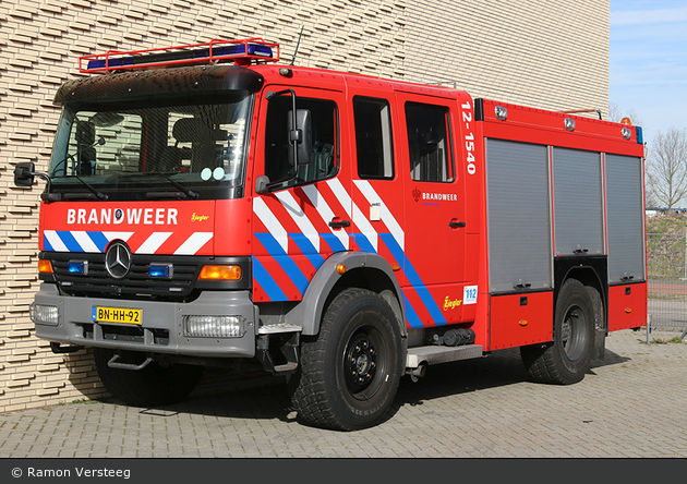 Haarlem - Veiligheidsregio - Brandweer - HLF - 12-1540