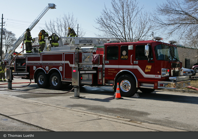 Mississauga - Fire & Emergency Services - Aerial 110