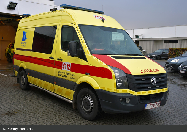 Malle - Algemeen Ziekenhuis Sint-Jozef - RTW - 107 001 (a.D.)