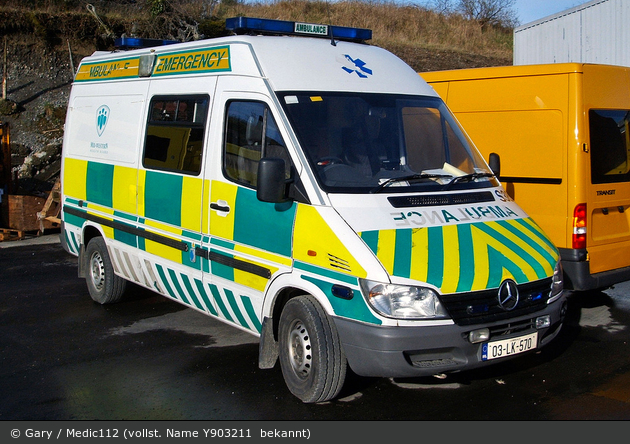 Limerick - HSE Nationale Ambulance Service - RTW