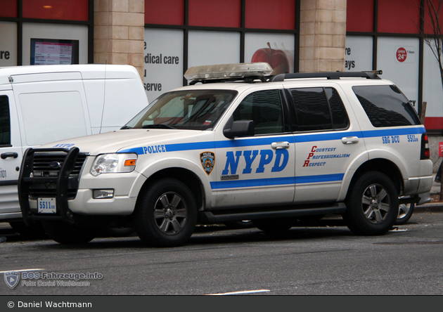 NYPD - Bronx - Strategic Response Group Disorder Control Unit  - FuStW 5511