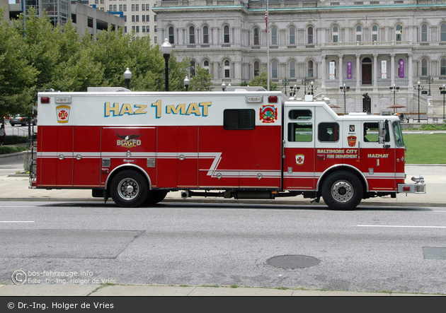 Baltimore - Baltimore City Fire Department - HazMat 001 (a.D.)