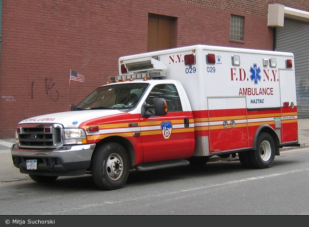 FDNY - Ambulance 029 - Haz-Tac