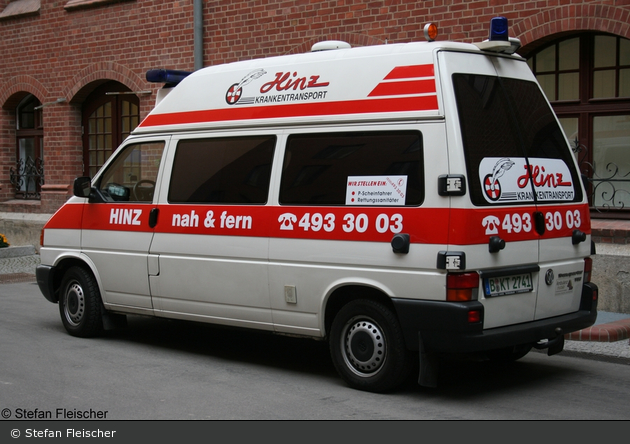 Krankentransport Hinz - KTW 41