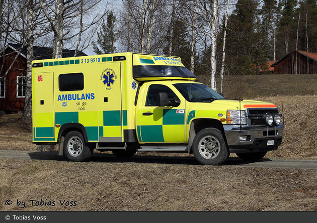 Ånge - Landstinget Västernorrland - Ambulans (3 13-9210)