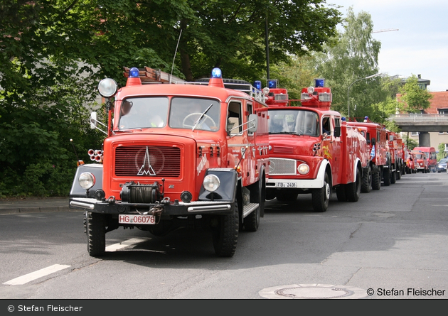 HE - Fulda - Feuerwehrfahrzeugkorso
