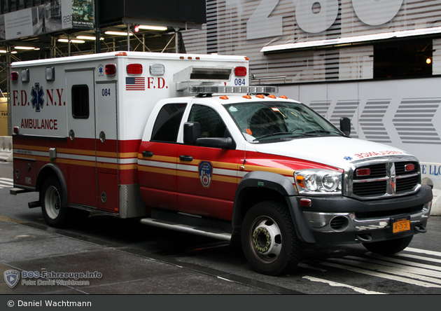 FDNY - EMS - Ambulance 084 - RTW