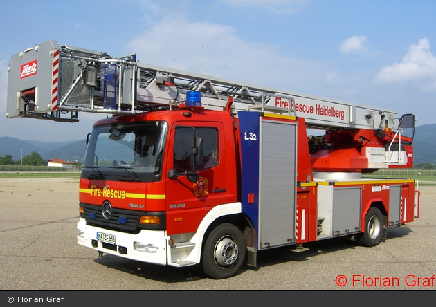 US - Heidelberg - USAG Fire & Emergency Services - DLK 23-12 - 33 (a.D.)