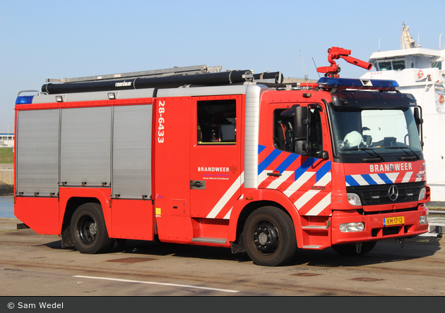 den Helder - Koninklijke Marine - Brandweer - HLF - 28-6433