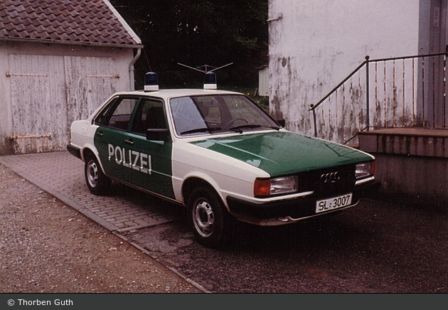 Glücksburg - Audi 80 - Funkstreifenwagen (a.D.)