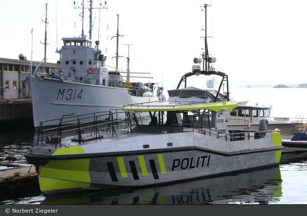 Oslo - Politi - Küstenstreifenboot VEKTEREN