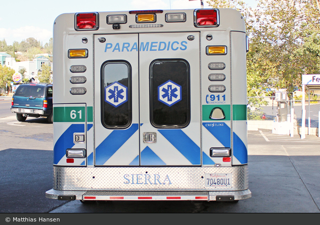 Oakhurst - Sierra Ambulance Service - Medic 61