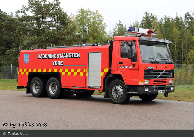 Österbymo - Räddningstjänsten Ydre - Släck/Räddningsbil - 2 43-3540