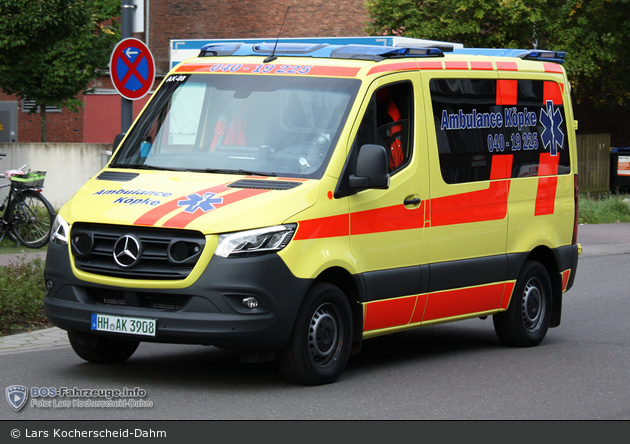 Ambulance Köpke - KTW AK 08 (HH-AK 3908)