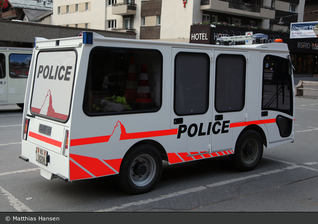 Zermatt – Gemeindepolizei – Patrouillenwagen